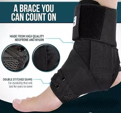 Kiel Sprained Ankle Brace Subteno Plibonigas Modernan Reakiran Prizorgon?